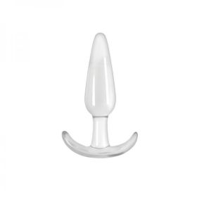 Jelly Rancher Smooth T-Plug Clear Butt Plug (SKU: NSN045111)